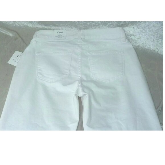 Women's Denim Capris Croft & Barrow Classic Stretch size 6, 18 NEW - Picture 4 of 4